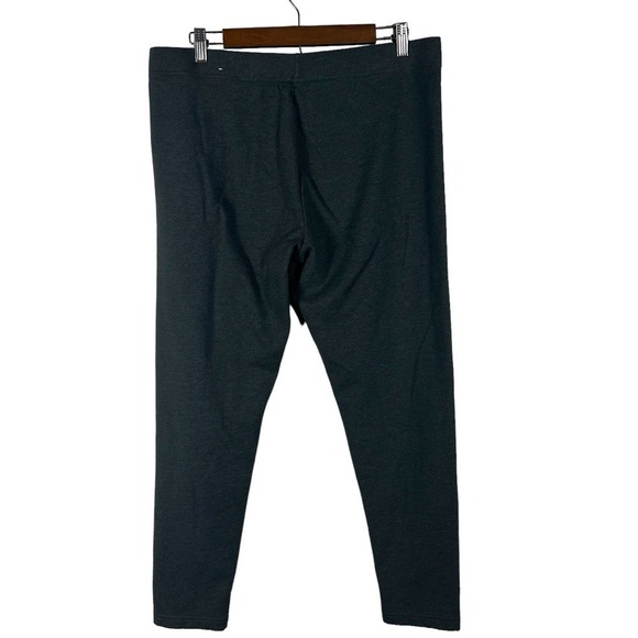AEROPOSTALE LOUNGE PANTS CAPRI LENGTH FLEECE LINED ELASTIC‎ WAIST GRAY SIZE XL - Picture 2 of 10
